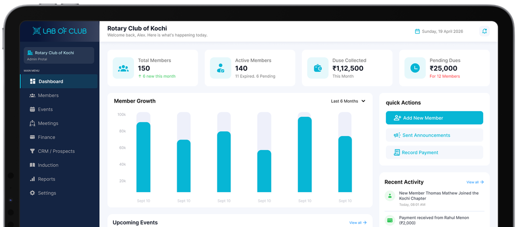 Dashboard Main